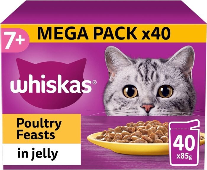 Whiskas Complete & Balanced Cat Pouches, 40 x 100g - Image 9