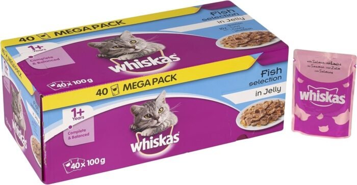 Whiskas Complete & Balanced Cat Pouches, 40 x 100g - Image 5